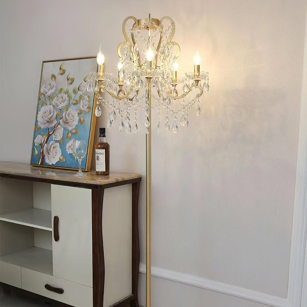 Seraphina Crystal Floor Lamp