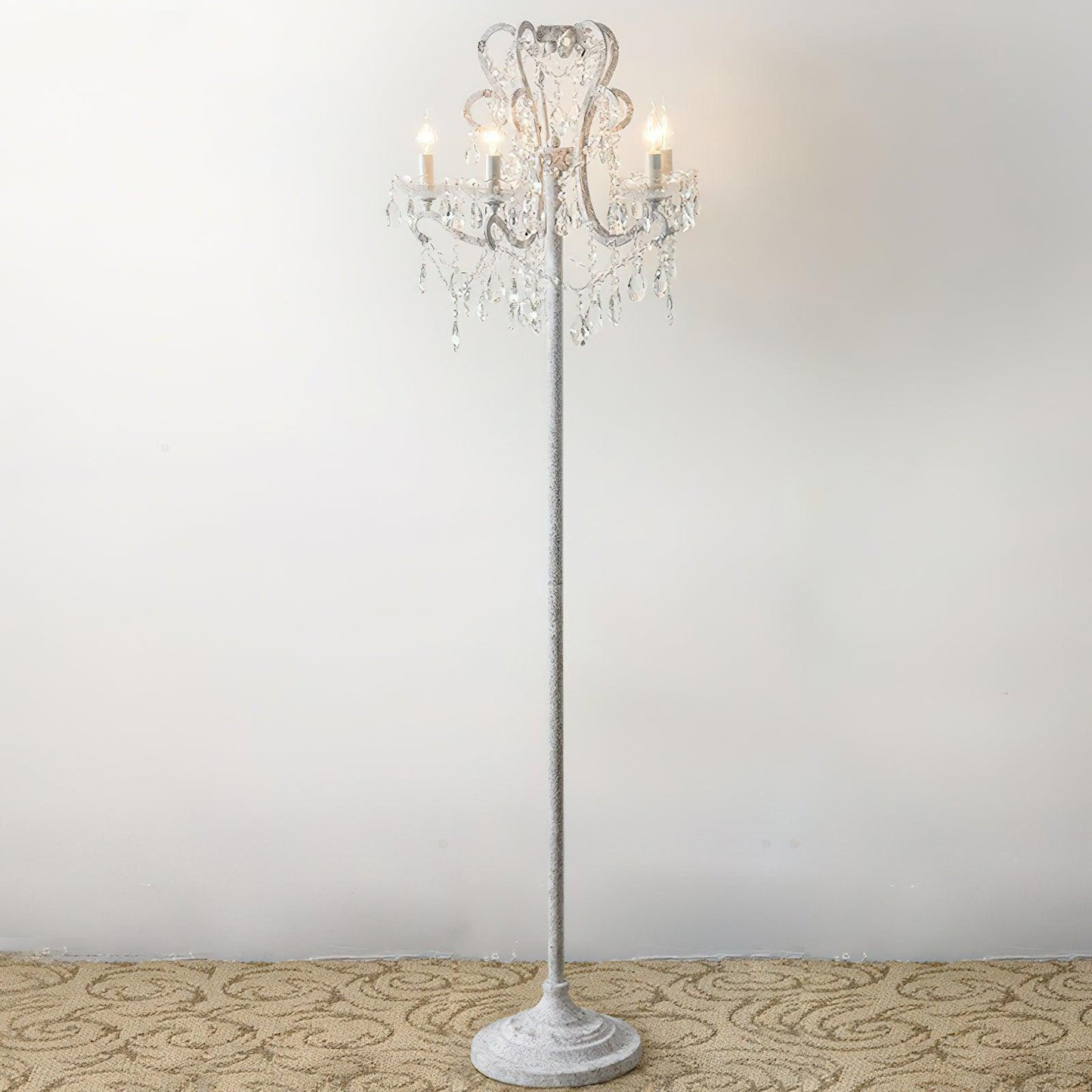 Seraphina Crystal Floor Lamp