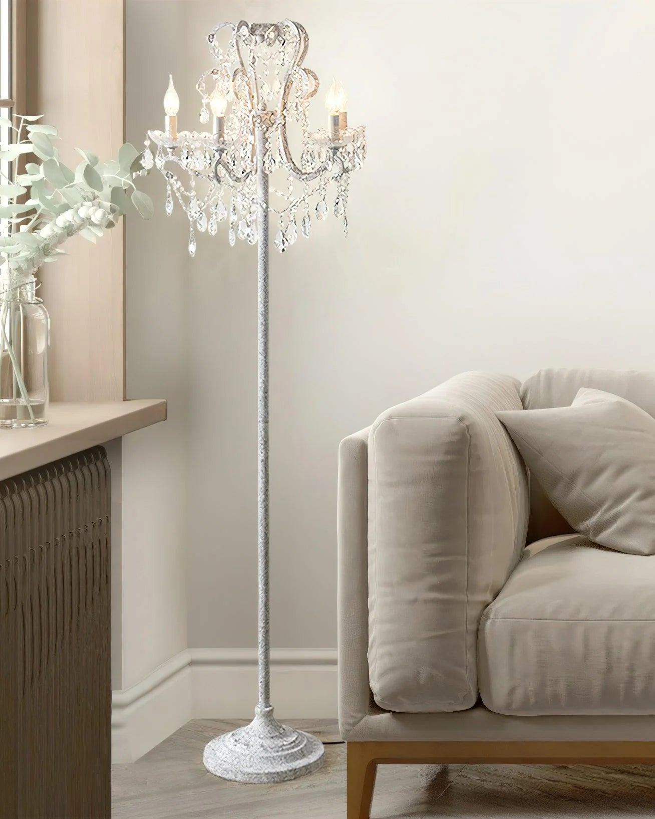 Seraphina Crystal Floor Lamp