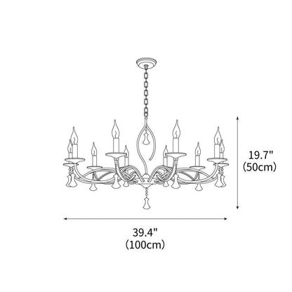 Serenity Silver Chandelier