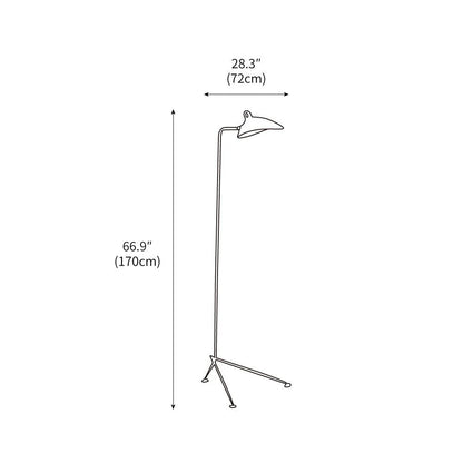 Serge Mouille Floor Lamp