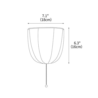 Sienna Linen Wall Sconce