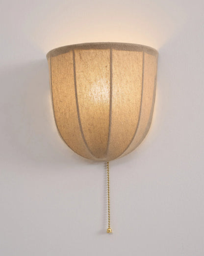Sienna Linen Wall Sconce