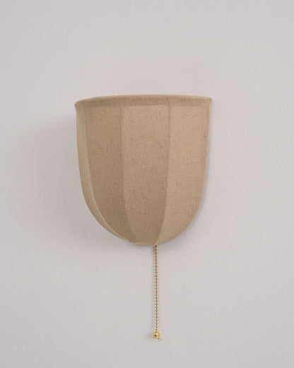Sienna Linen Wall Sconce