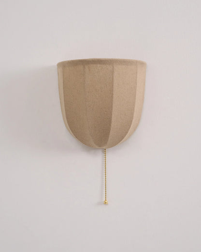 Sienna Linen Wall Sconce