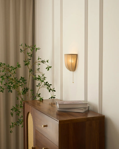 Sienna Linen Wall Sconce
