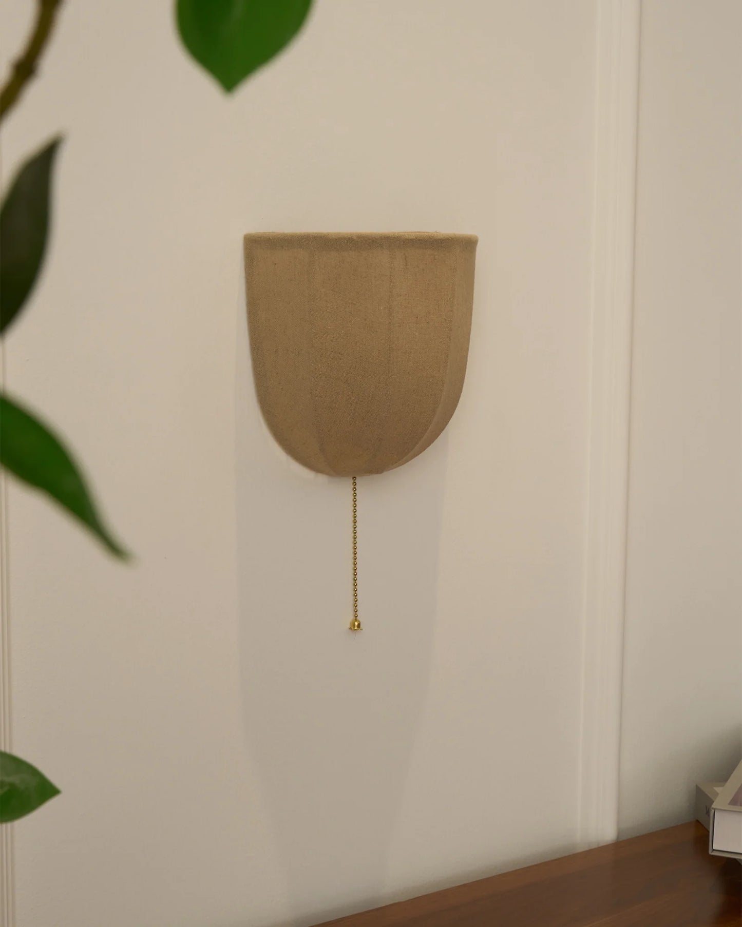 Sienna Linen Wall Sconce