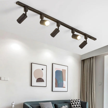 Sleek Cylinder Track Light