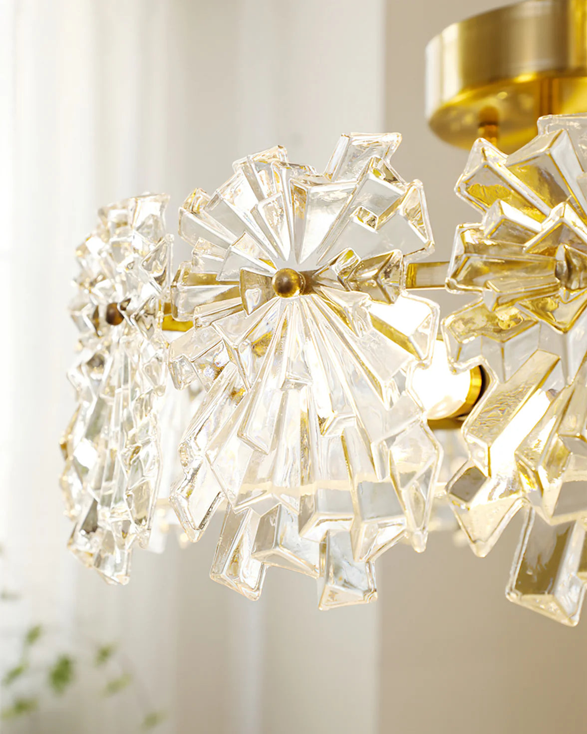 Snowflake Ceiling Lamp