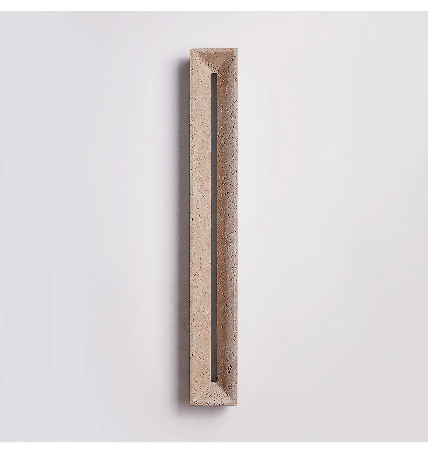 Solace Travertine Beam Wall Light