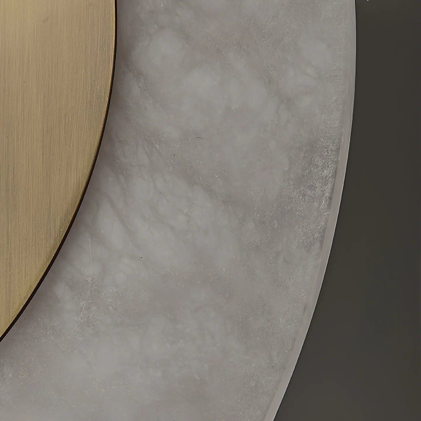 Solari Alabaster Leaf Sconce