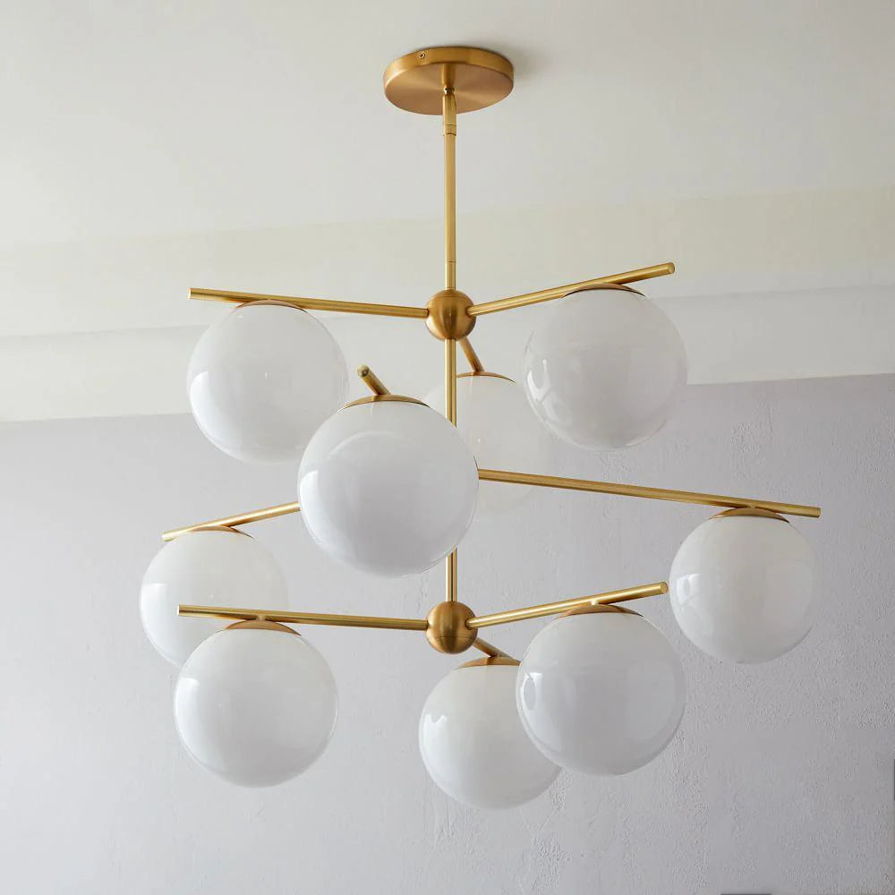 Sphere & Stem Chandelier