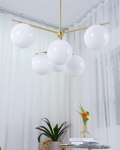 Sphere & Stem Chandelier
