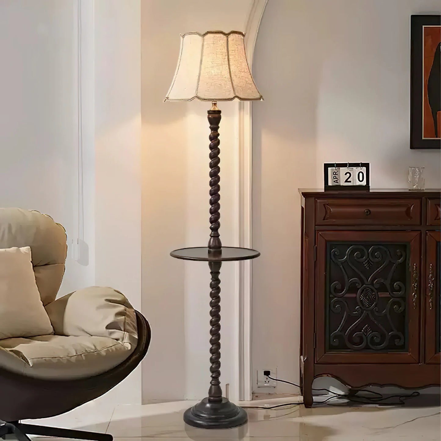 Spiral Floor Lamp