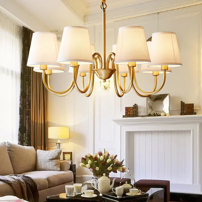 Aged Stacey Chandelier