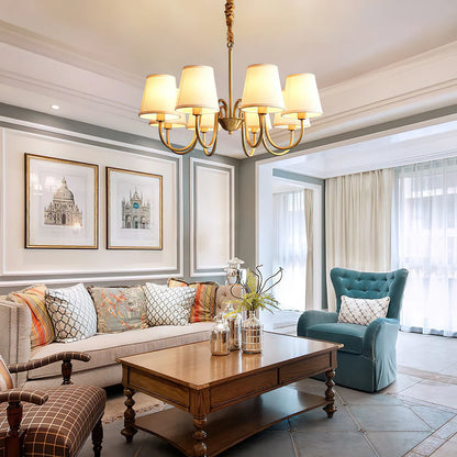 Aged Stacey Chandelier