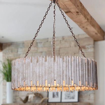 Statement Drum Chandelier