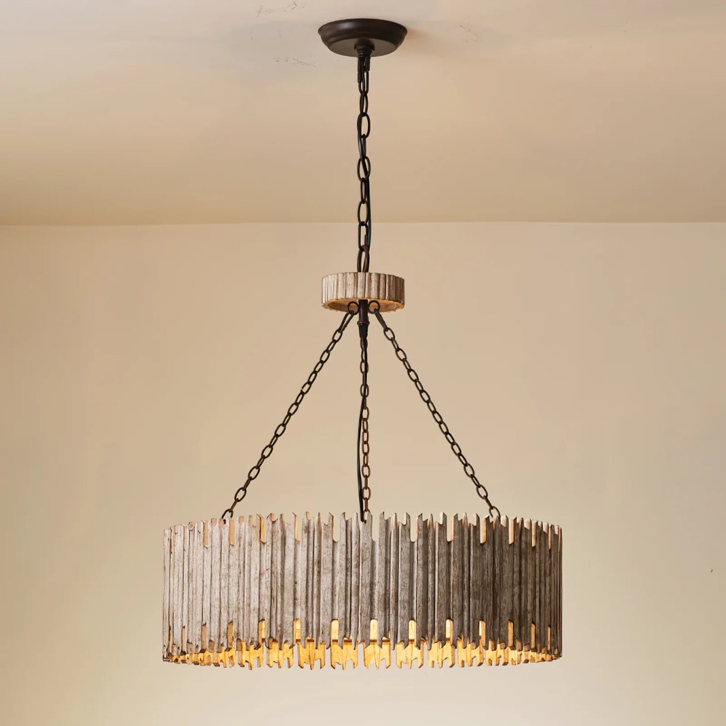 Statement Drum Chandelier