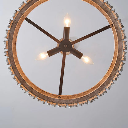 Statement Drum Chandelier