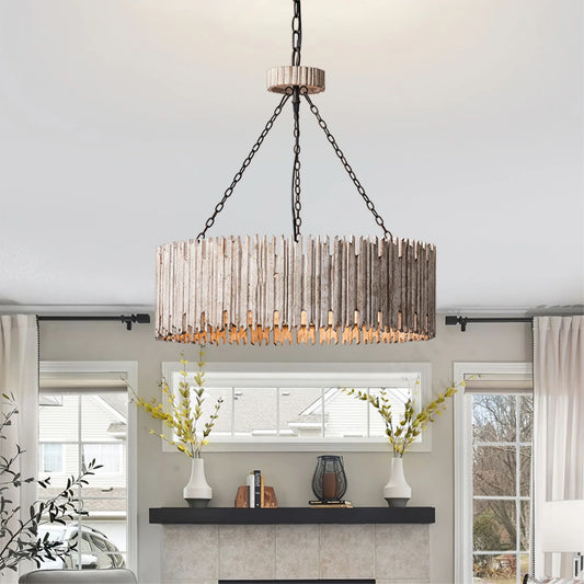 Statement Drum Chandelier