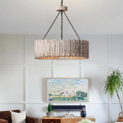 Statement Drum Chandelier