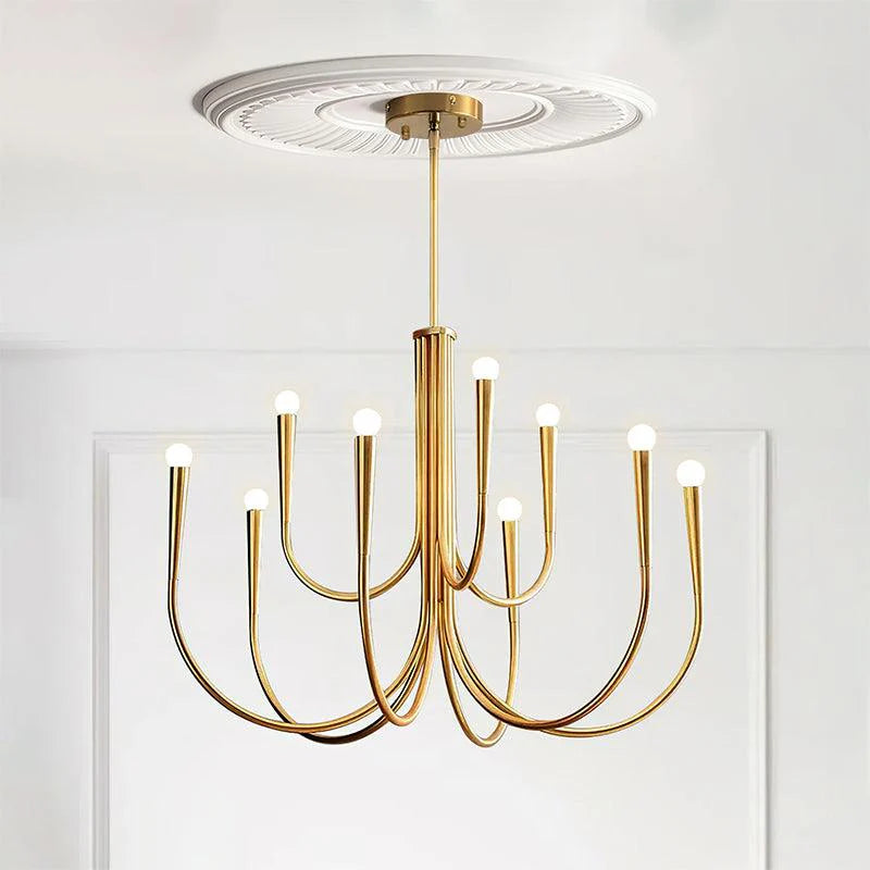 Swoop Arm Chandelier