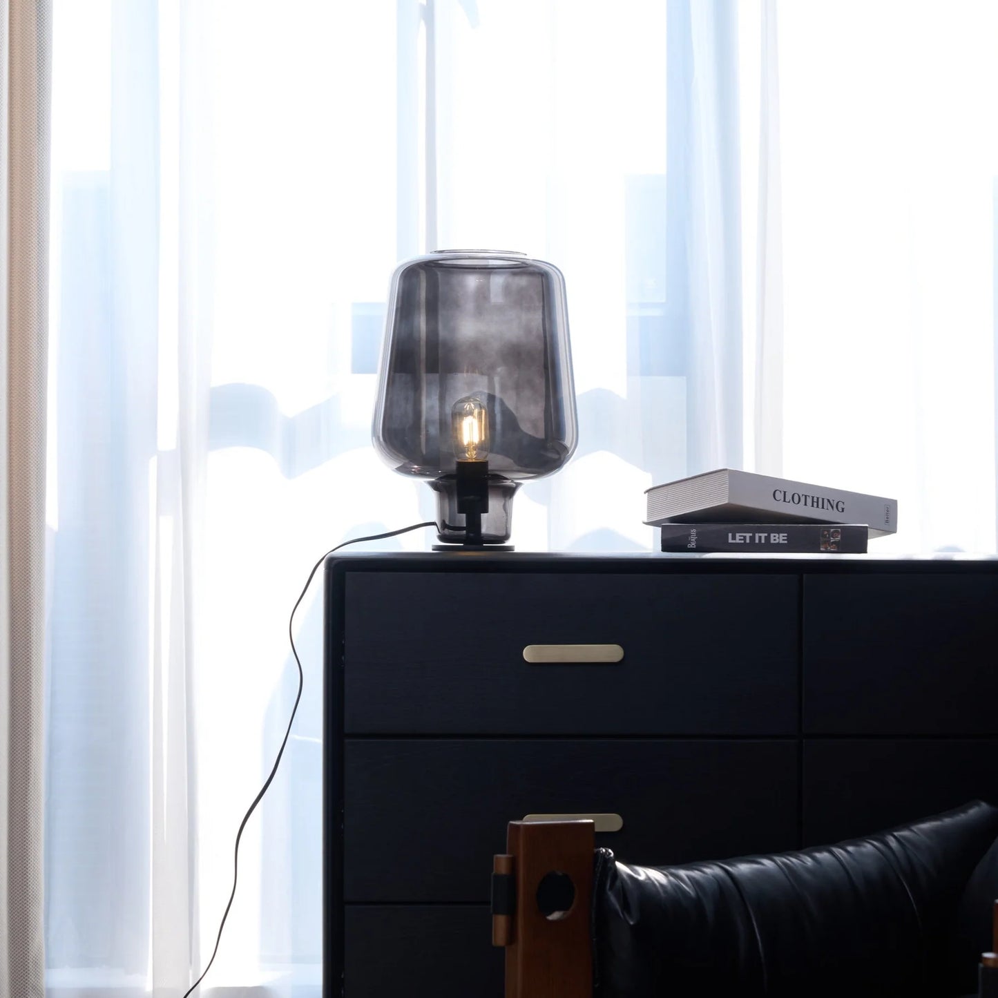 Teutonic Glass Table Lamp