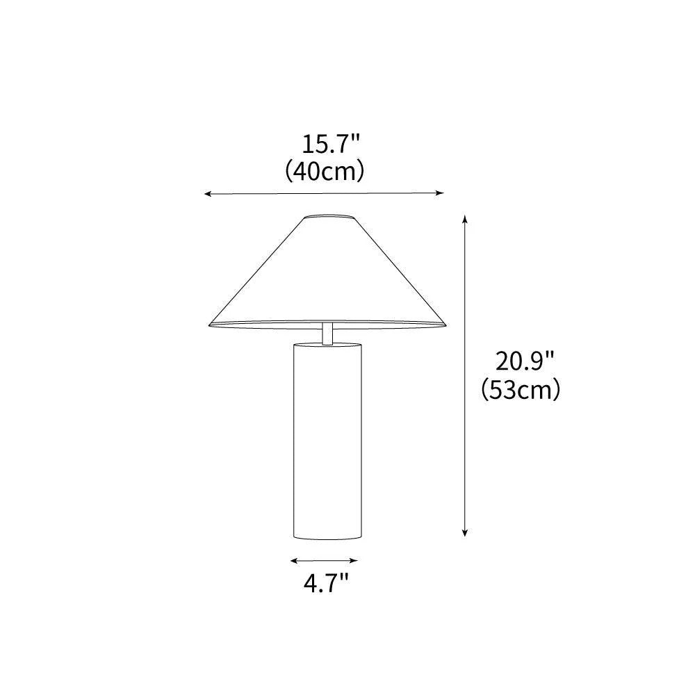 Theo Chrome Table Lamp