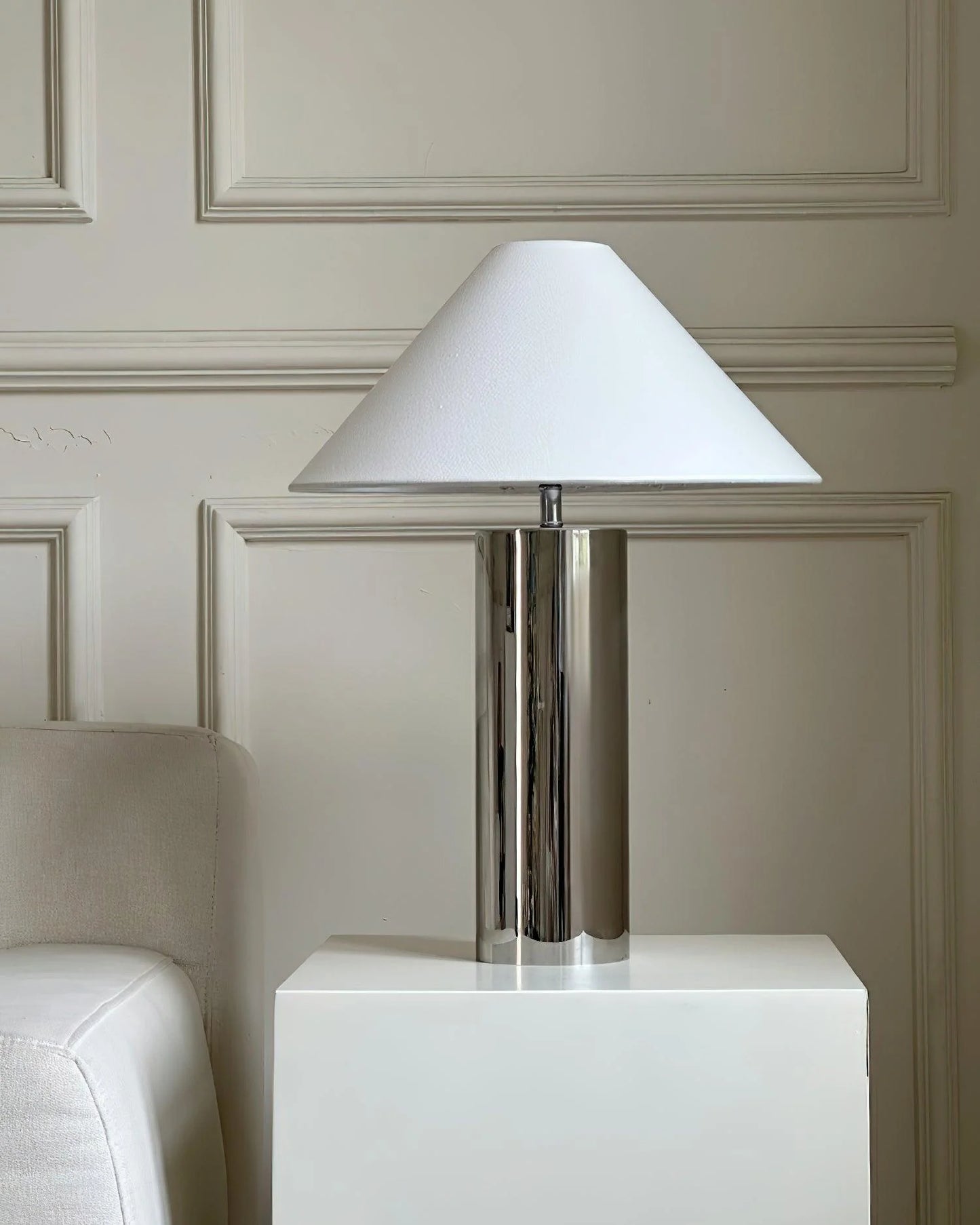 Theo Chrome Table Lamp