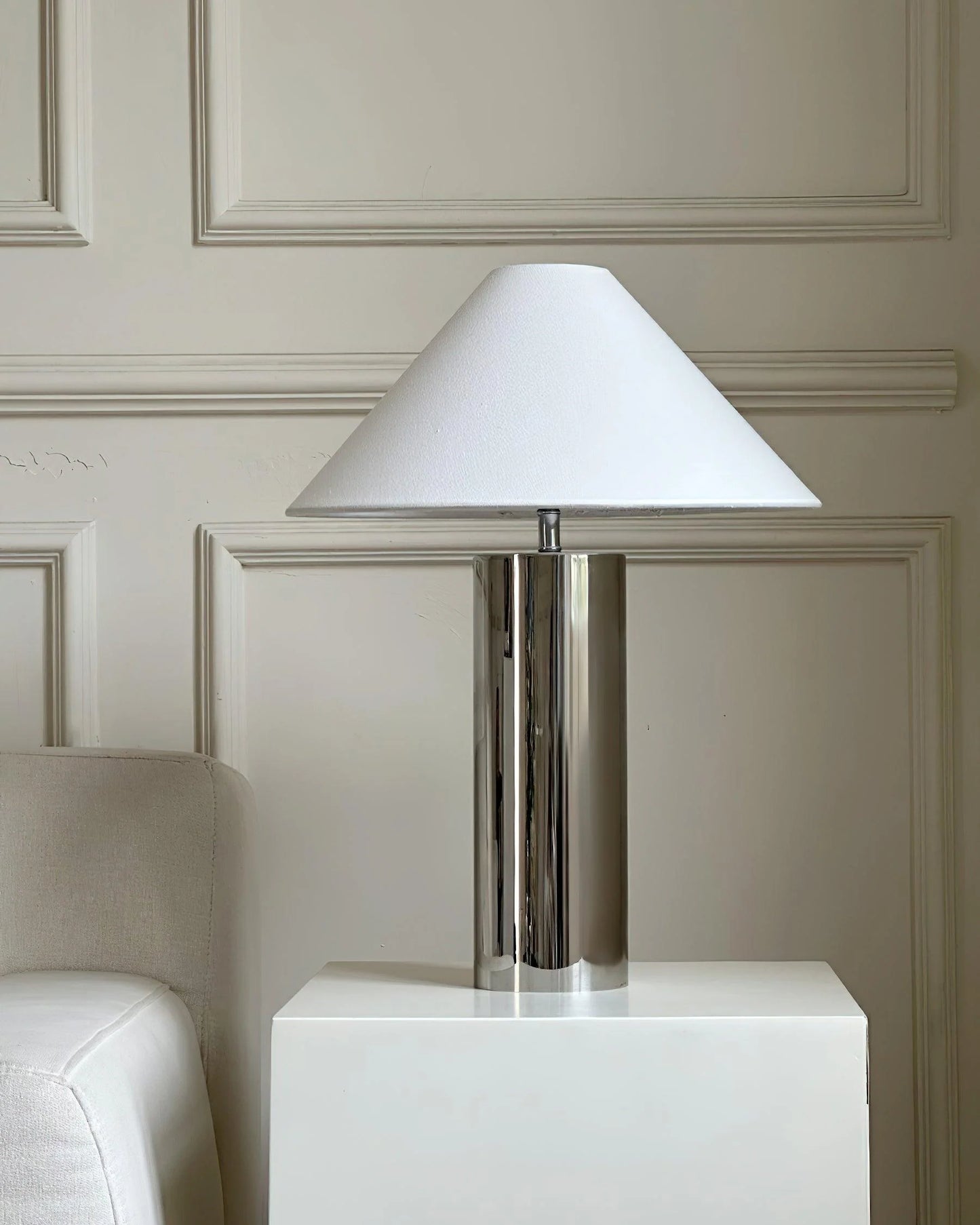 Theo Chrome Table Lamp