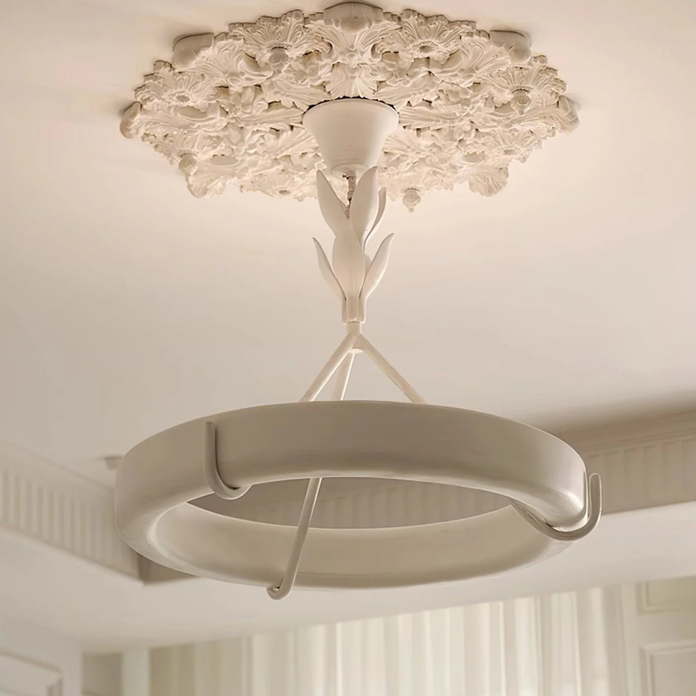 Tinsley Plaster Chandelier