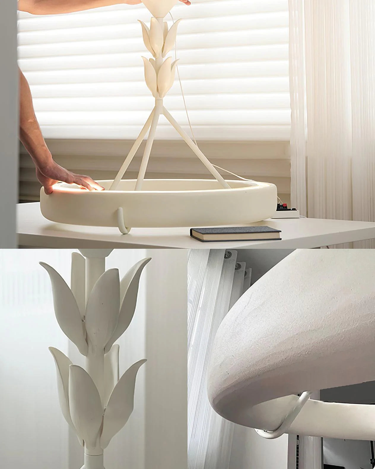 Tinsley Plaster Chandelier
