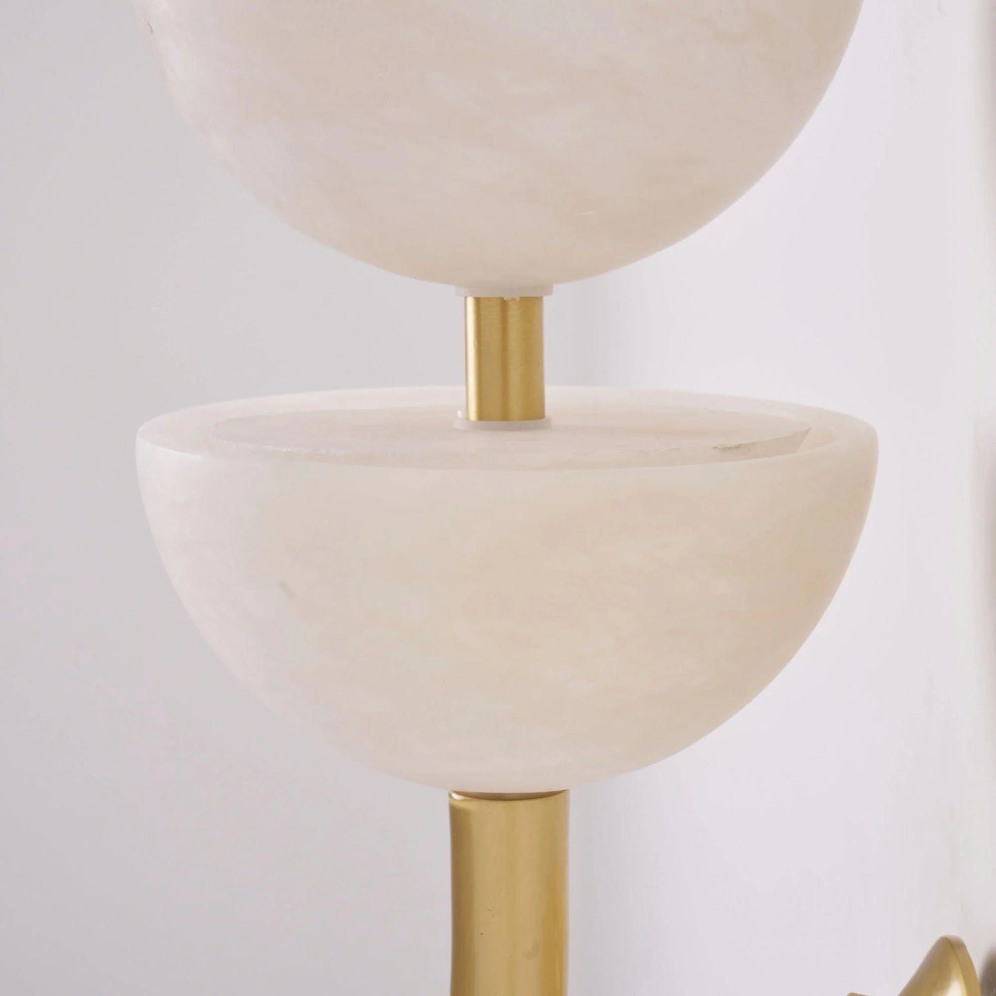 Triple Alabaster Wall Sconce