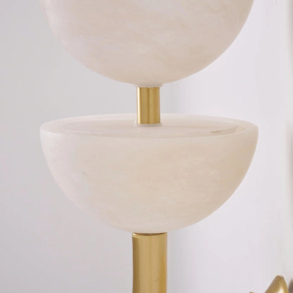 Triple Alabaster Wall Sconce