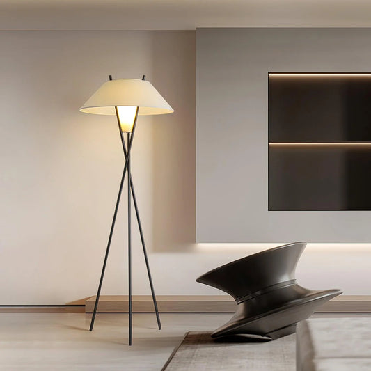Tripod Cap Floor Lamp