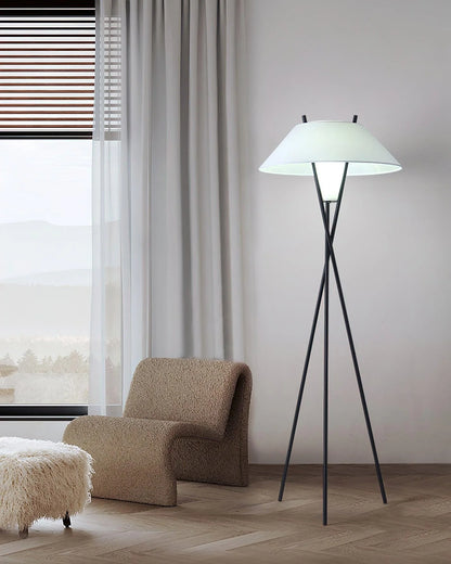 Tripod Cap Floor Lamp