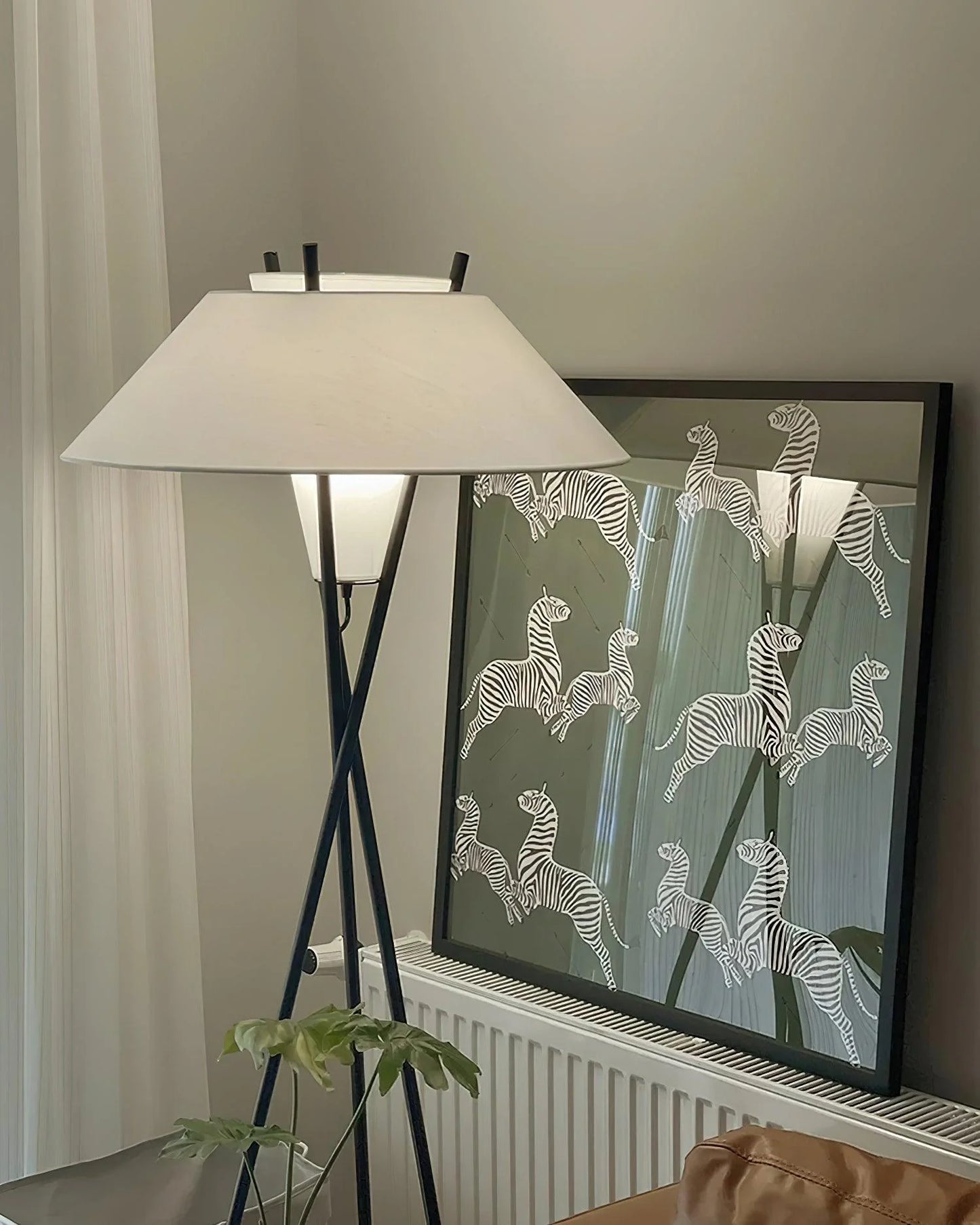 Tripod Cap Floor Lamp