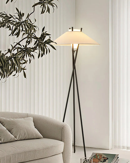 Tripod Cap Floor Lamp