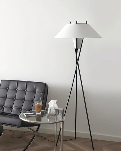 Tripod Cap Floor Lamp