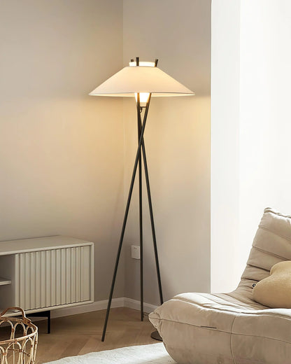 Tripod Cap Floor Lamp