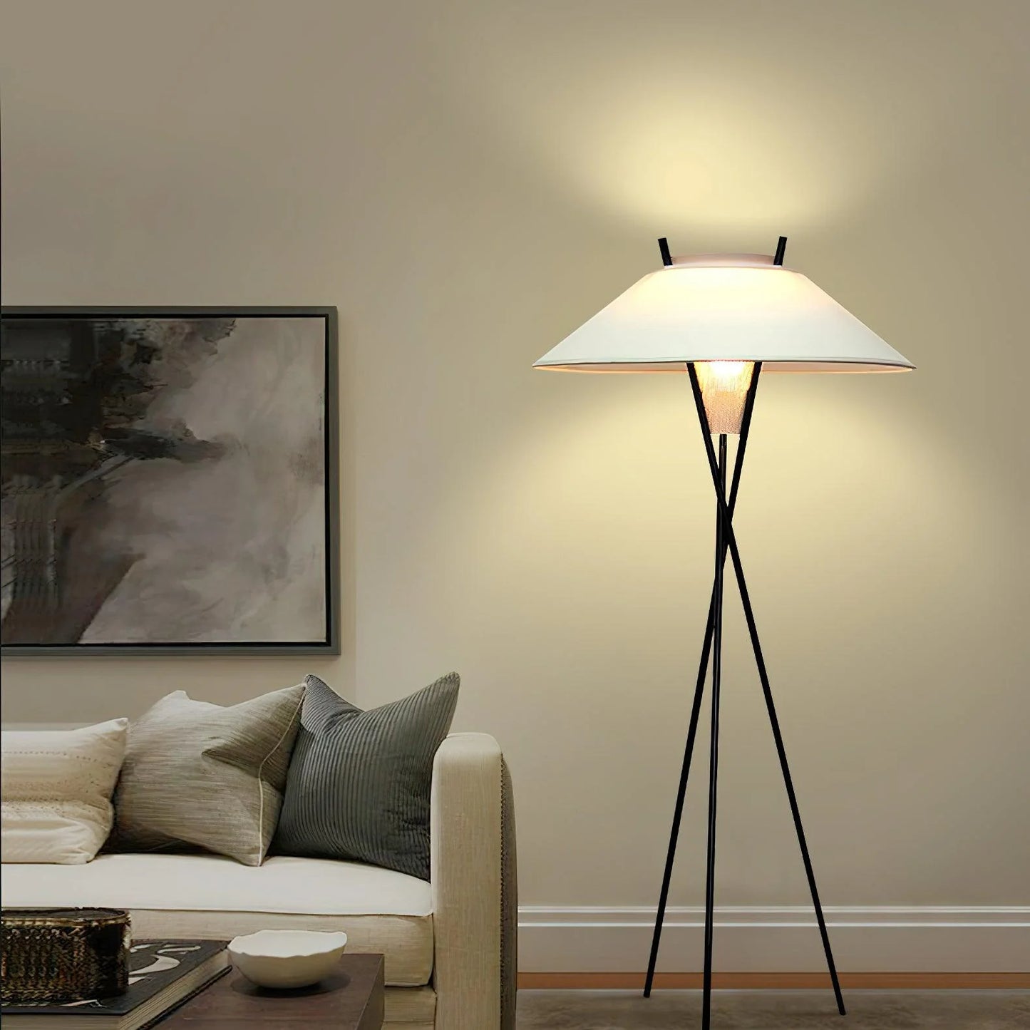 Tripod Cap Floor Lamp