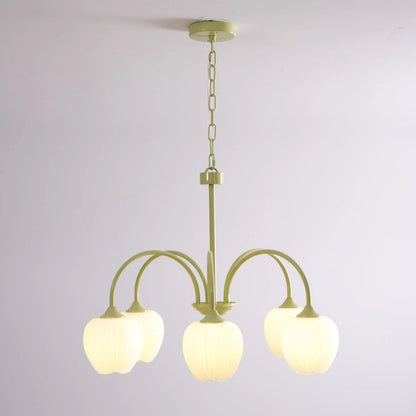 Tulip Matcha Chandelier