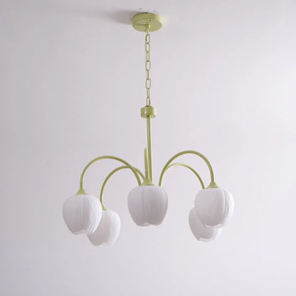 Tulip Matcha Chandelier