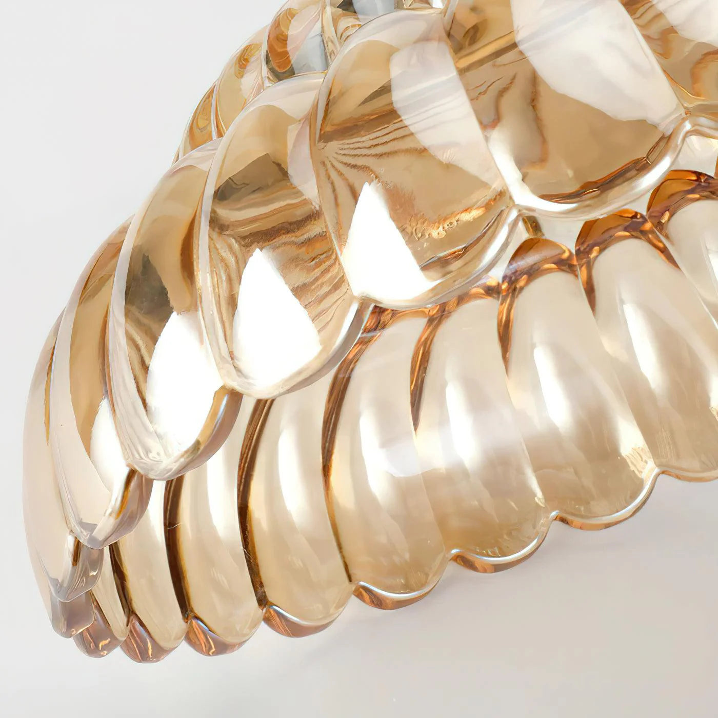 Umbrella Glass Ceiling Light