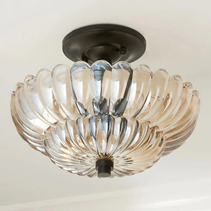 Umbrella Glass Ceiling Light