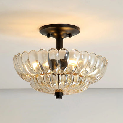 Umbrella Glass Ceiling Light