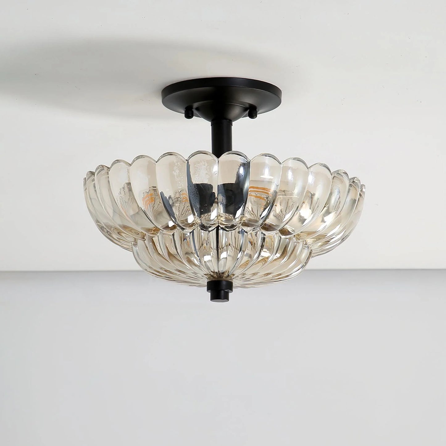 Umbrella Glass Ceiling Light