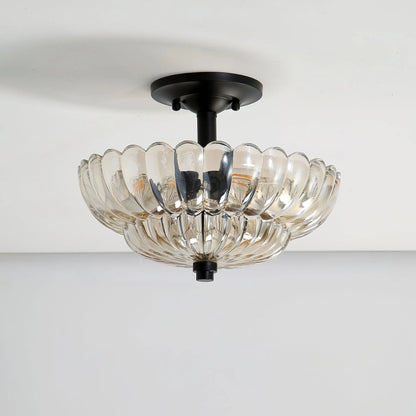 Umbrella Glass Ceiling Light