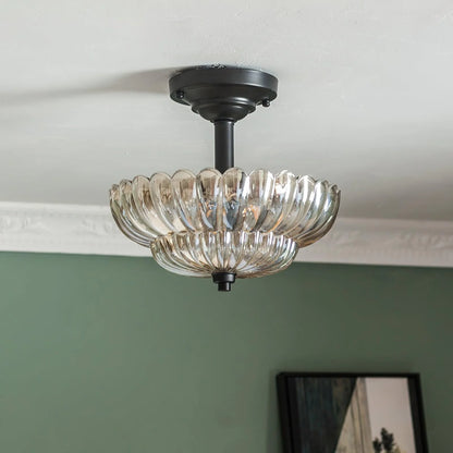 Umbrella Glass Ceiling Light