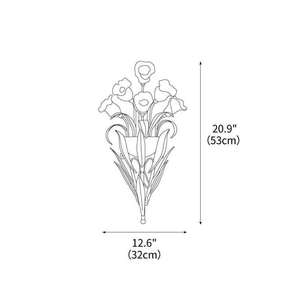 Verdant Blossom Wall Lamp